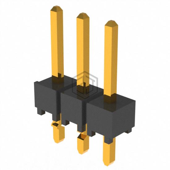 TSW-103-07-G-S-LL - Samtec Inc. - Rectangular Connectors - Headers, Male Pins
