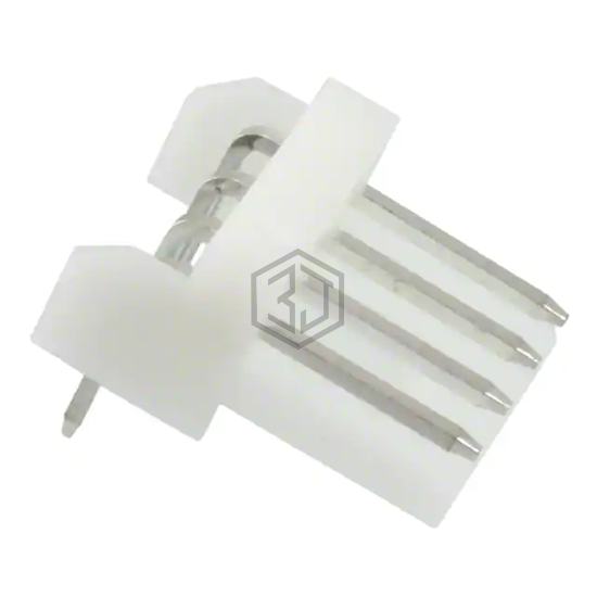 171826-4 - TE Connectivity AMP Connectors - Rectangular Connectors - Headers, Male Pins