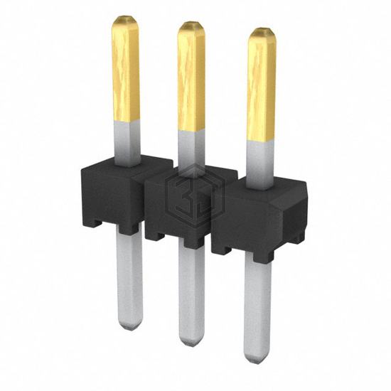 TMM-103-02-S-S - Samtec Inc. - Rectangular Connectors - Headers, Male Pins