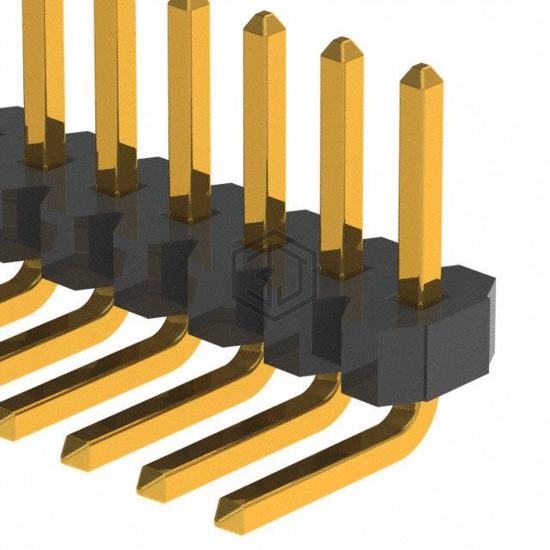 GRPB081VWCN-RC - Sullins Connector Solutions - Rectangular Connectors - Headers, Male Pins