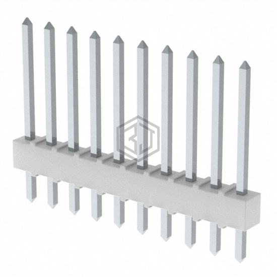 0022032102 - Molex - Rectangular Connectors - Headers, Male Pins