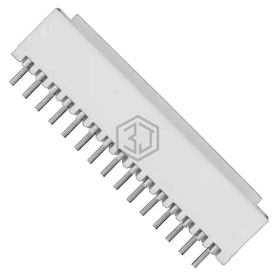 0874381543 - Molex - Rectangular Connectors - Headers, Male Pins