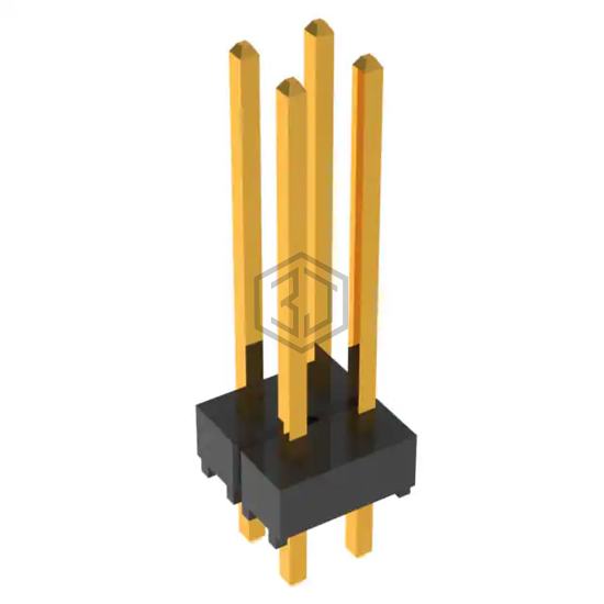 TSW-102-15-G-D - Samtec Inc. - Rectangular Connectors - Headers, Male Pins