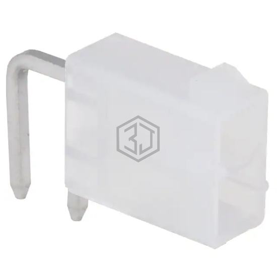 1586041-2 - TE Connectivity AMP Connectors - Rectangular Connectors - Headers, Male Pins