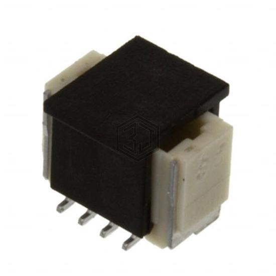 1734595-4 - TE Connectivity AMP Connectors - Rectangular Connectors - Headers, Male Pins