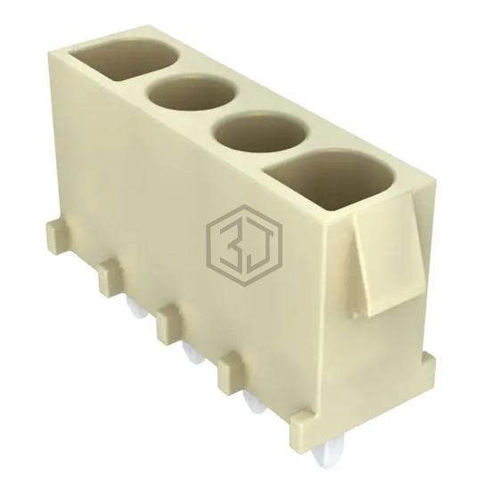 0010845040 - Molex - Rectangular Connectors - Headers, Male Pins