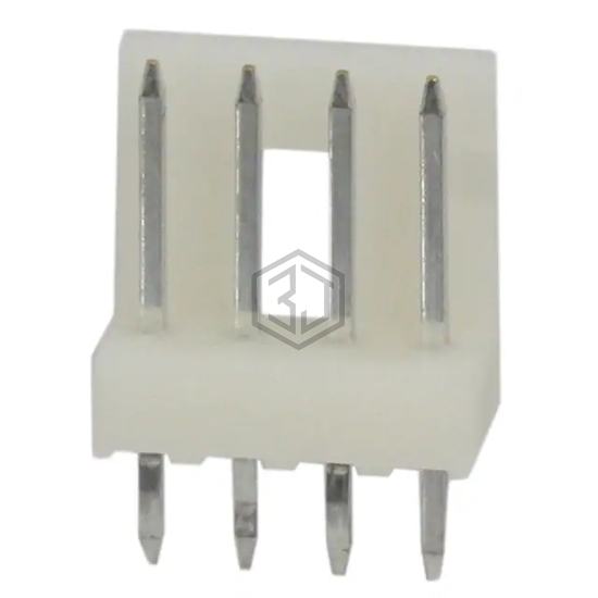 172732-4 - TE Connectivity AMP Connectors - Rectangular Connectors - Headers, Male Pins