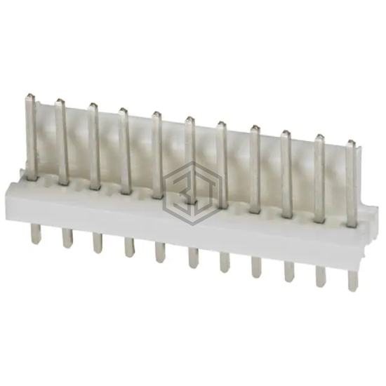 1-640456-1 - TE Connectivity AMP Connectors - Rectangular Connectors - Headers, Male Pins