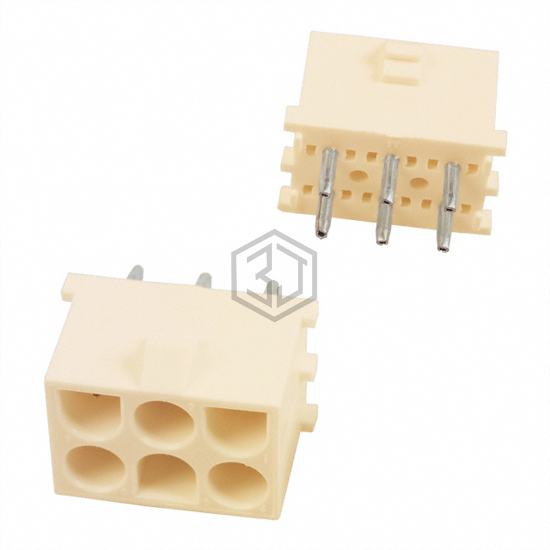 350762-5 - TE Connectivity AMP Connectors - Rectangular Connectors - Headers, Receptacles, Female Sockets