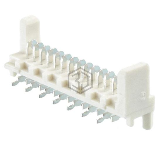 0908140214 - Molex - Rectangular Connectors - Headers, Male Pins