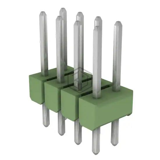 826925-4 - TE Connectivity AMP Connectors - Rectangular Connectors - Headers, Male Pins