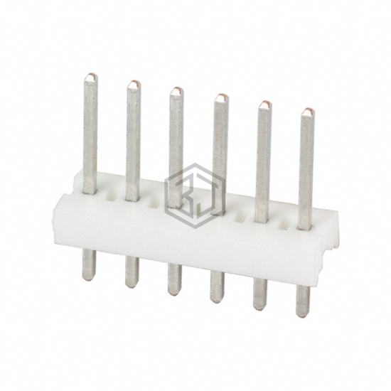 640452-6 - TE Connectivity AMP Connectors - Rectangular Connectors - Headers, Male Pins