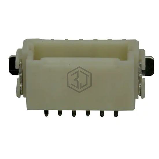 292227-6 - TE Connectivity AMP Connectors - Rectangular Connectors - Headers, Male Pins