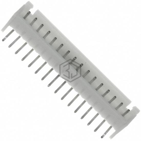 S16B-XH-A(LF)(SN) - JST Sales America Inc. - Rectangular Connectors - Headers, Male Pins