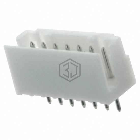 292133-7 - TE Connectivity AMP Connectors - Rectangular Connectors - Headers, Male Pins