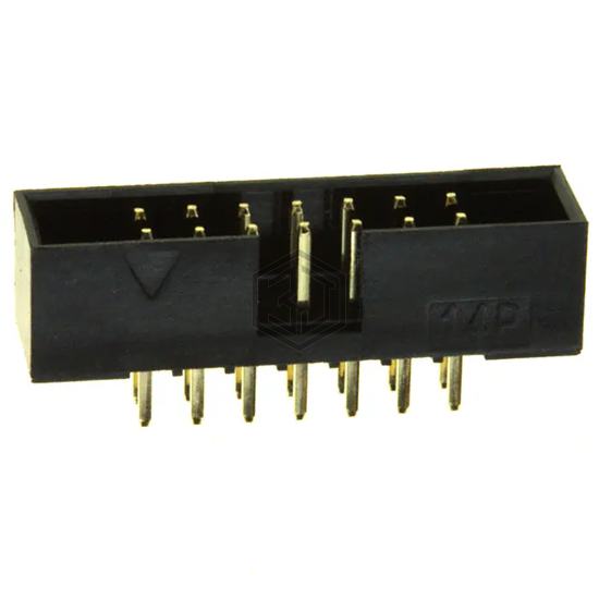 SBH21-NBPN-D07-ST-BK - Sullins Connector Solutions - Rectangular Connectors - Headers, Male Pins