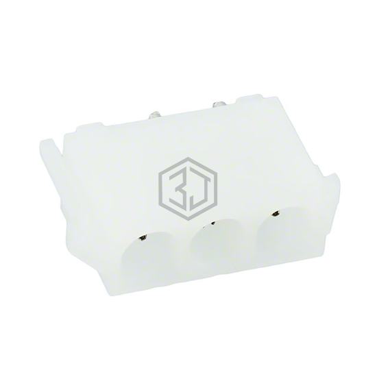 641965-1 - TE Connectivity AMP Connectors - Rectangular Connectors - Headers, Male Pins