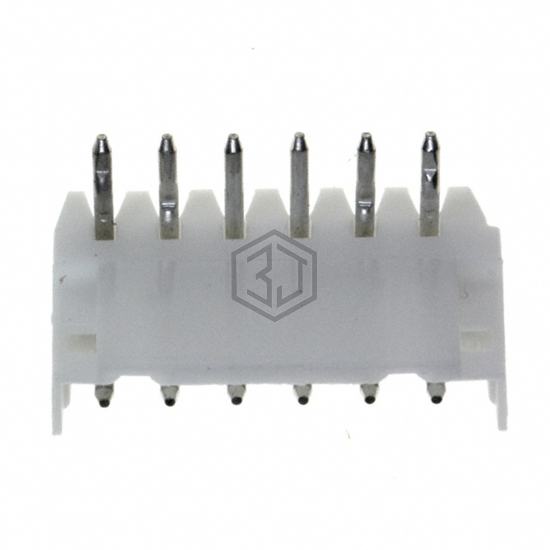 292253-6 - TE Connectivity AMP Connectors - Rectangular Connectors - Headers, Male Pins