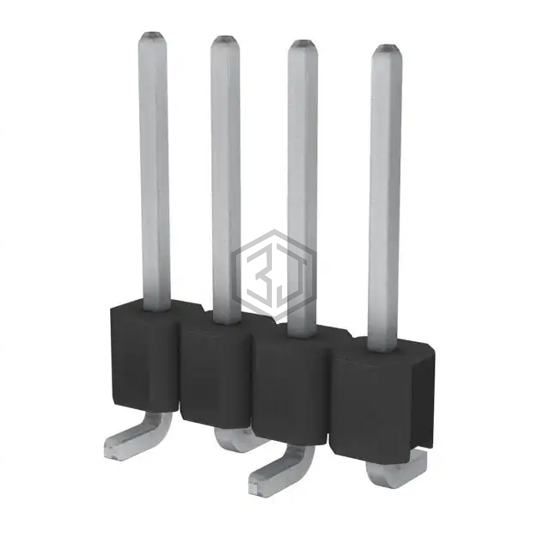 0878980466 - Molex - Rectangular Connectors - Headers, Male Pins