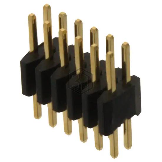 20021111-00012T4LF - Amphenol ICC (FCI) - Rectangular Connectors - Headers, Male Pins