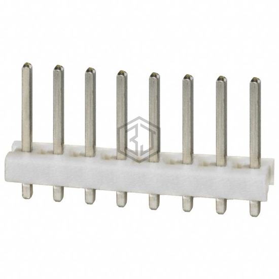 640383-8 - TE Connectivity AMP Connectors - Rectangular Connectors - Headers, Male Pins
