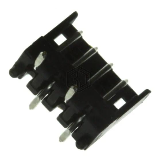 292171-4 - TE Connectivity AMP Connectors - Rectangular Connectors - Headers, Male Pins