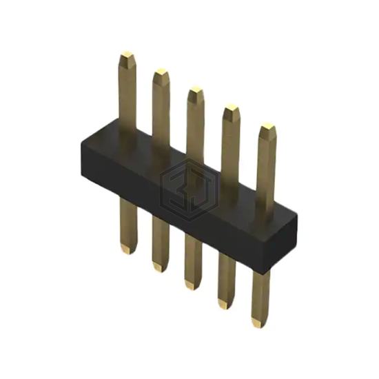 BC020-05-A-0200-0300-L-G - GCT - Rectangular Connectors - Headers, Male Pins