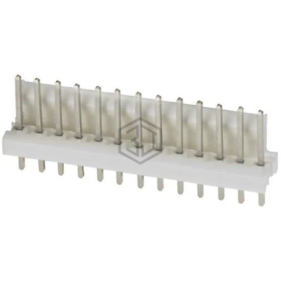 1-640456-3 - TE Connectivity AMP Connectors - Rectangular Connectors - Headers, Male Pins