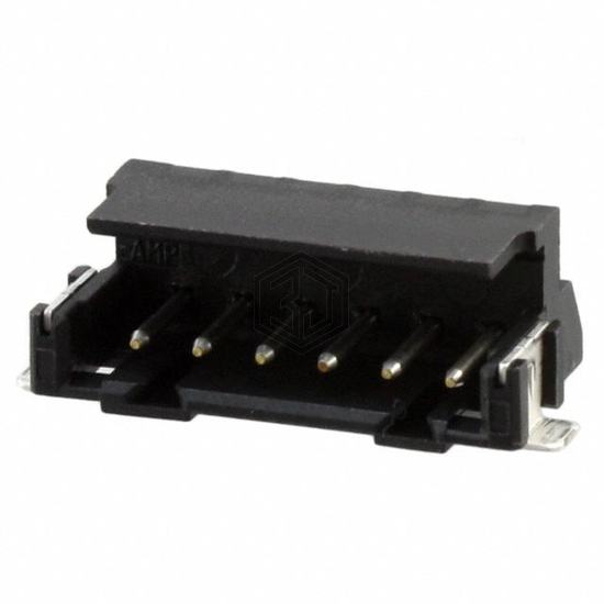 2-292173-6 - TE Connectivity AMP Connectors - Rectangular Connectors - Headers, Male Pins