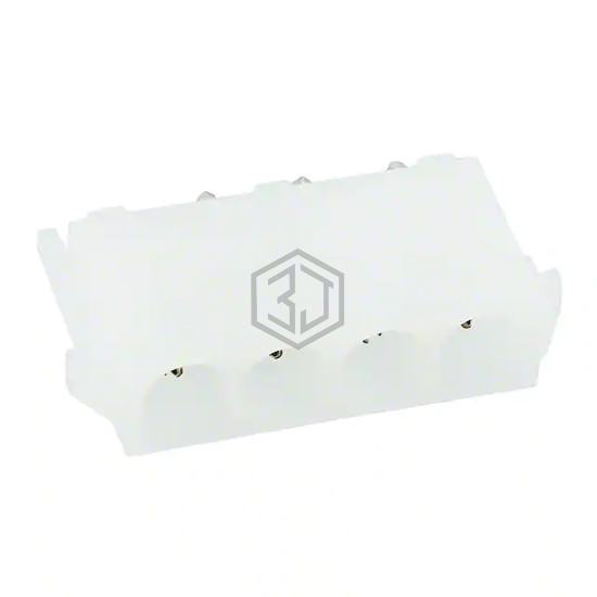 641967-1 - TE Connectivity AMP Connectors - Rectangular Connectors - Headers, Male Pins