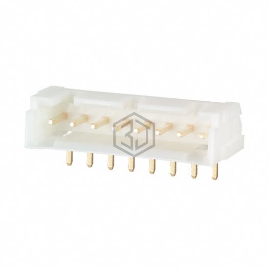 DF1B-8P-2.5DS(01) - Hirose Electric Co Ltd - Rectangular Connectors - Headers, Male Pins