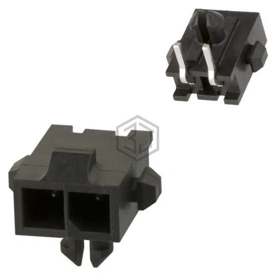 2-1445098-2 - TE Connectivity AMP Connectors - Rectangular Connectors - Headers, Male Pins