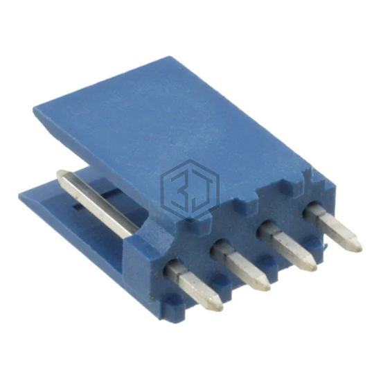 281695-4 - TE Connectivity AMP Connectors - Rectangular Connectors - Headers, Male Pins