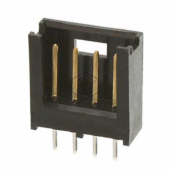 280371-2 - TE Connectivity AMP Connectors - Rectangular Connectors - Headers, Male Pins