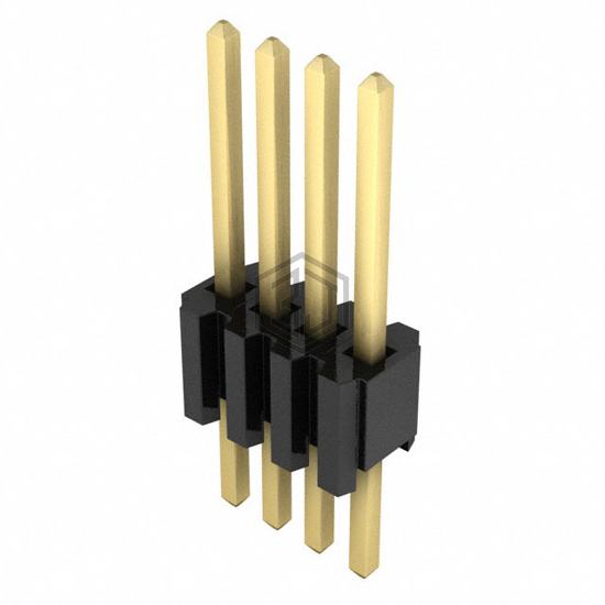TMS-104-01-G-S - Samtec Inc. - Rectangular Connectors - Headers, Male Pins
