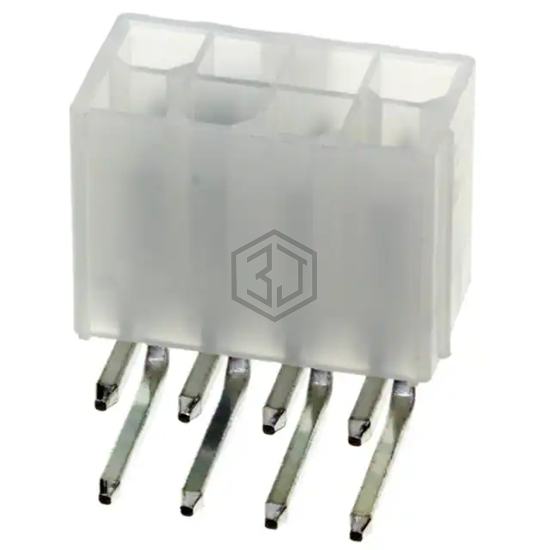 1586041-8 - TE Connectivity AMP Connectors - Rectangular Connectors - Headers, Male Pins
