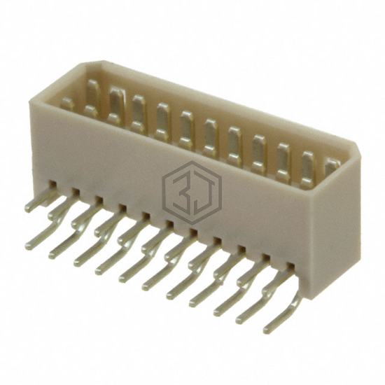 22PS-JED - JST Sales America Inc. - Rectangular Connectors - Headers, Male Pins