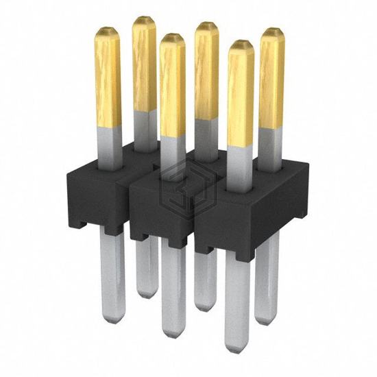 TMM-103-02-S-D - Samtec Inc. - Rectangular Connectors - Headers, Male Pins