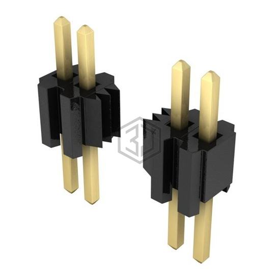 TMS-115-02-G-S - Samtec Inc. - Rectangular Connectors - Headers, Male Pins