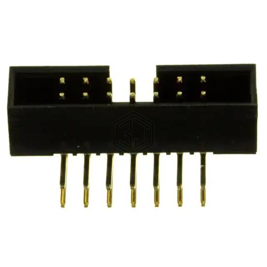 SBH21-NBPN-D07-RA-BK - Sullins Connector Solutions - Rectangular Connectors - Headers, Male Pins
