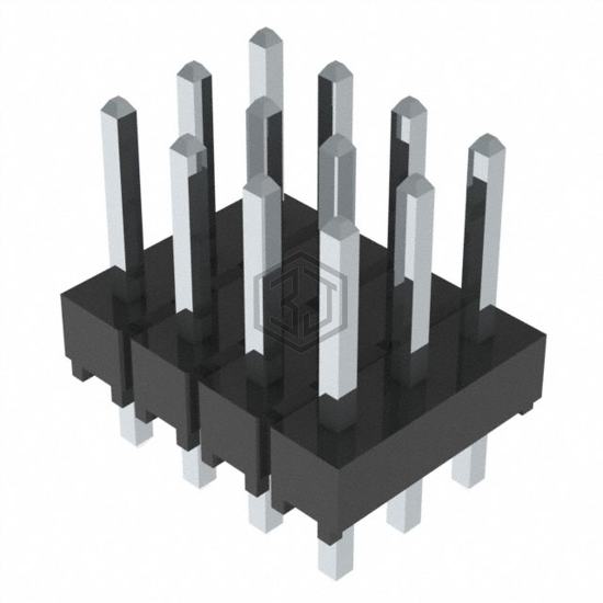 TSW-104-07-T-T - Samtec Inc. - Rectangular Connectors - Headers, Male Pins