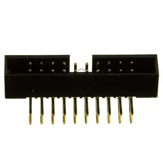 SBH21-NBPN-D10-RA-BK - Sullins Connector Solutions - Rectangular Connectors - Headers, Male Pins