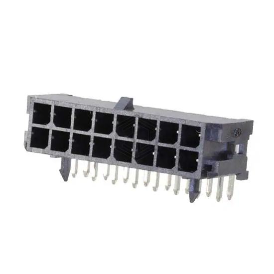 DML-16-A-H-T-A - Adam Tech - Rectangular Connectors - Headers, Male Pins