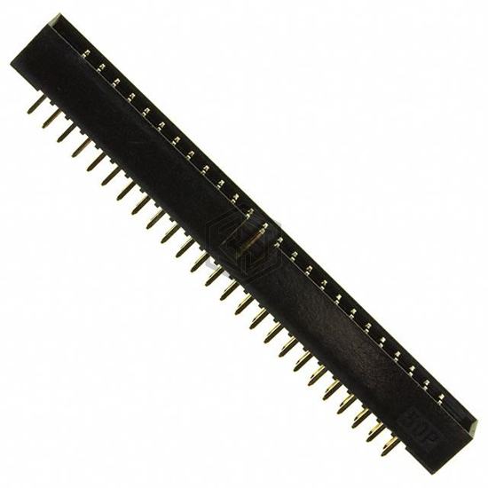 SBH21-NBPN-D25-ST-BK - Sullins Connector Solutions - Rectangular Connectors - Headers, Male Pins