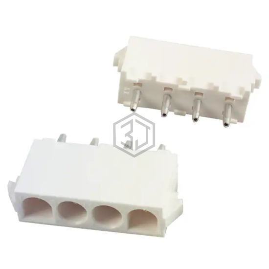 350833-4 - TE Connectivity AMP Connectors - Rectangular Connectors - Headers, Receptacles, Female Sockets