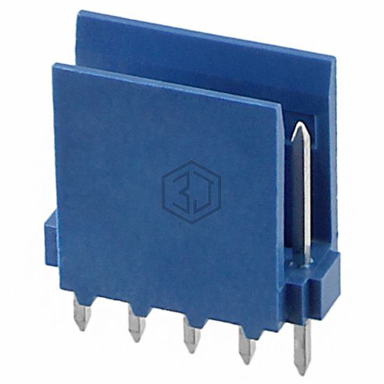 281695-5 - TE Connectivity AMP Connectors - Rectangular Connectors - Headers, Male Pins