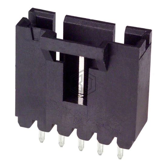 103639-4 - TE Connectivity AMP Connectors - Rectangular Connectors - Headers, Male Pins