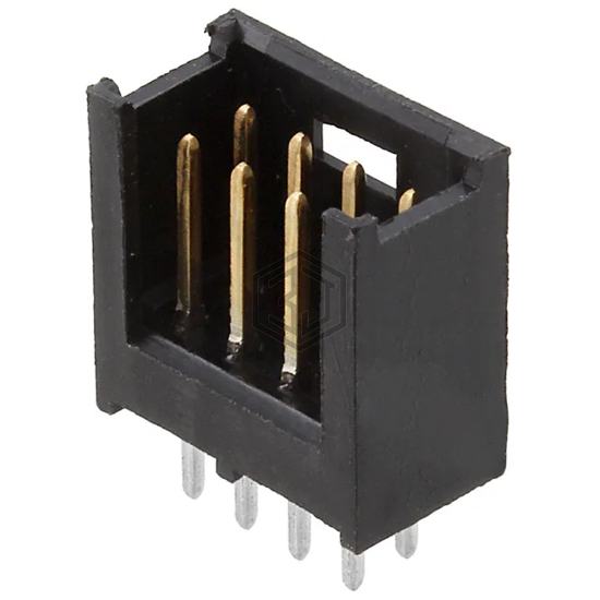 280384-2 - TE Connectivity AMP Connectors - Rectangular Connectors - Headers, Male Pins