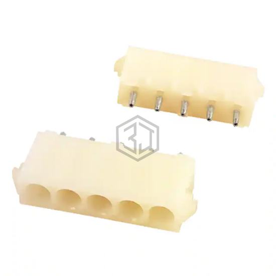 640466-1 - TE Connectivity AMP Connectors - Rectangular Connectors - Headers, Male Pins