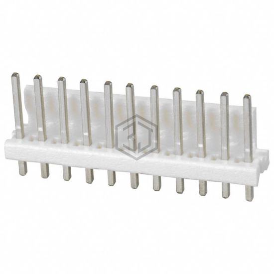 1-640445-1 - TE Connectivity AMP Connectors - Rectangular Connectors - Headers, Male Pins